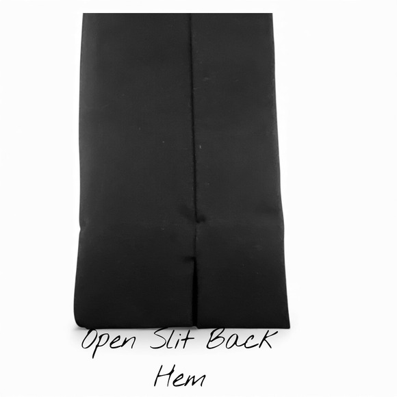 Quince | Ultra Stretch Ponte Pintuck Ankle Black Pants Size Medium Quiet Luxury - Picture 10 of 10